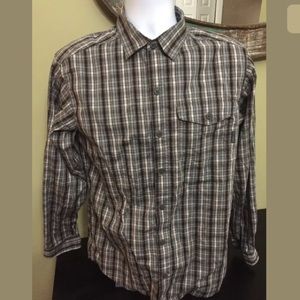 Men’s Columbia Adv. Evaporation Button Front Small